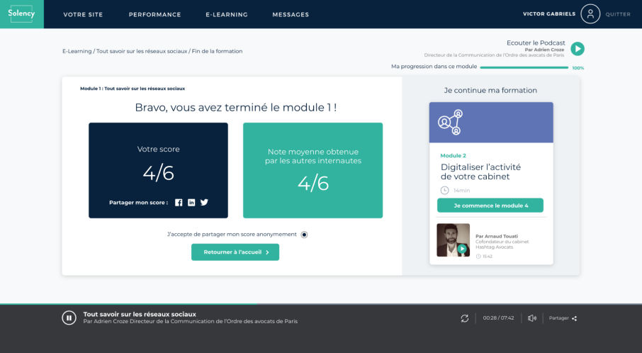 e-learning sloop solency