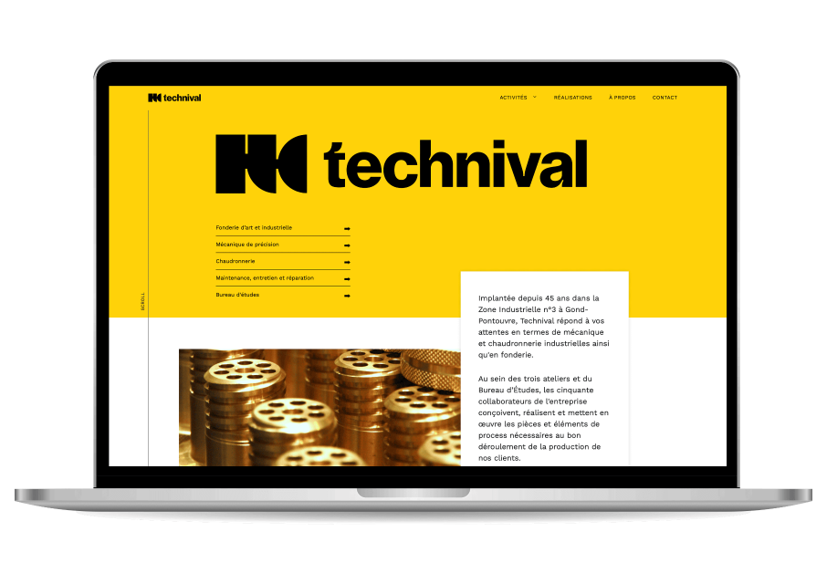 mockup ordi technival